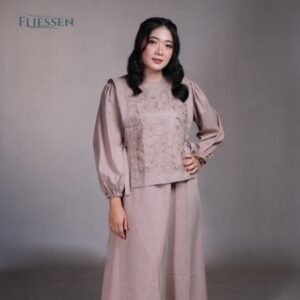 LENDUT 2IN1 DRESS by Fliessen.gallery - Gaun Formal Katun Wanita