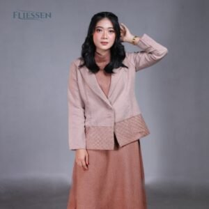 TANASAWO 2IN1 DRESS by Fliessen.gallery - Gaun Formal Wanita Katun